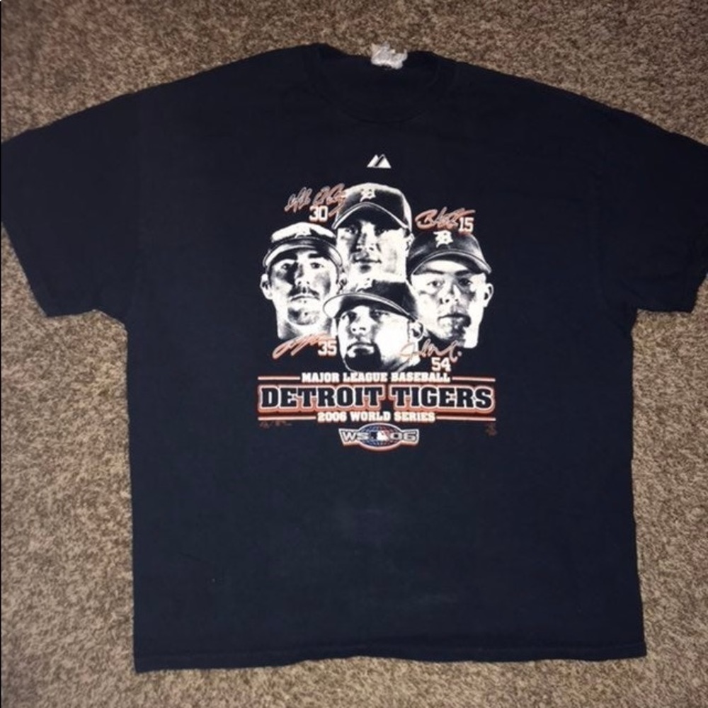 Detroit Tigers 2006 World Series Shirt